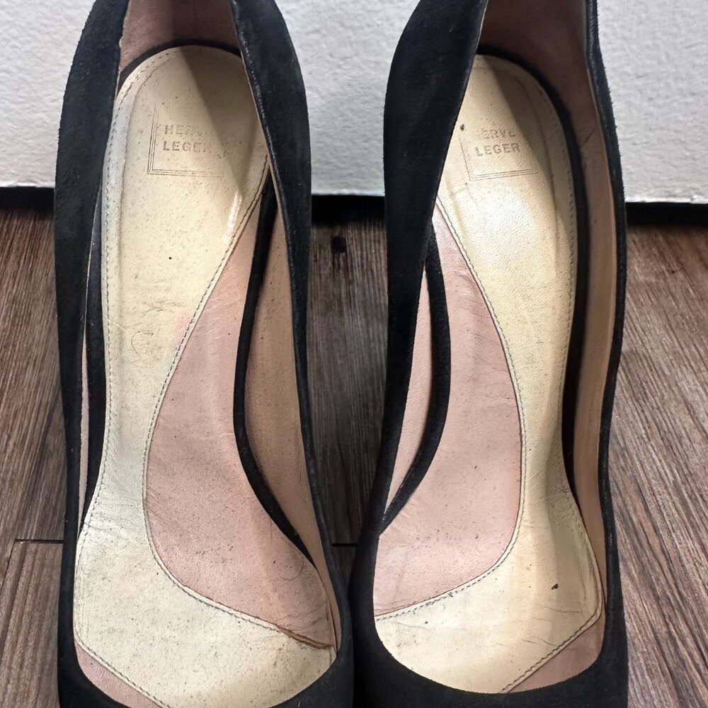 Herve Leger Suede Stiletto Heel - Picture 4 of 7